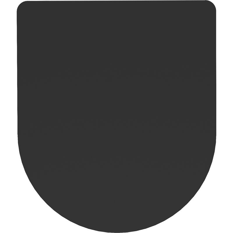 Mexen тънка, бавно падаща дъска, дуропласт, черен мат - 39100185