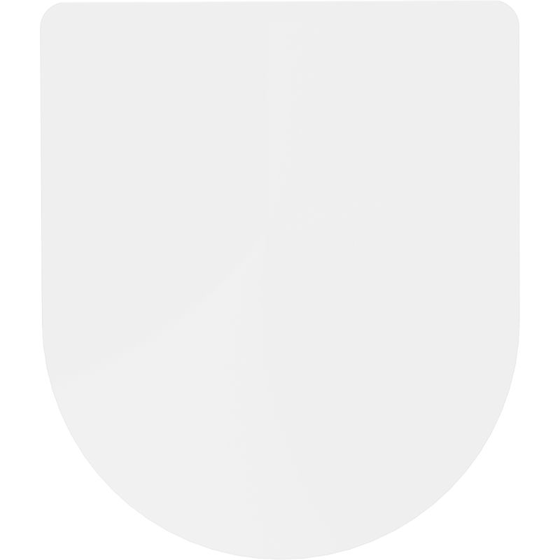 Mexen седалка с плавно затваряне, тънко, дуропласт, лъскаво бяло - 39030100