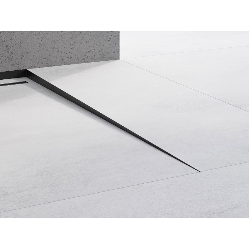 Mexen Line-B подова наклонена лента 120 см дясна, черна - 187001120R