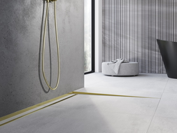 Mexen Line-B подова наклонена лайсна 180 см дясна, златна - 185001180R