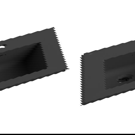 Mexen Otis мивка вградена в плот 51 x 46,5 см, черен мат - 25185071