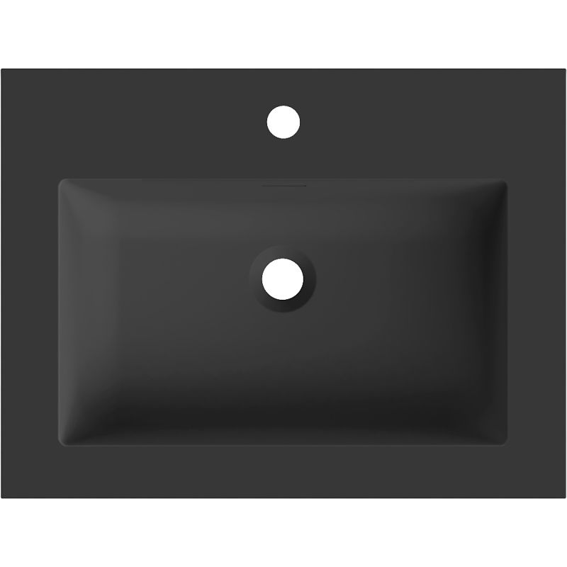 Mexen Otis вградена мивка в плот 61 x 46,5 см, черно мат - 25186071