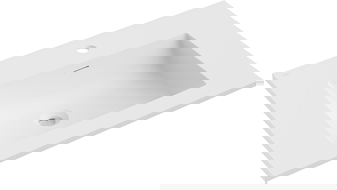 Mexen Otis мивка вградена в плот 71 x 46,5 см, бяла мат - 25187001