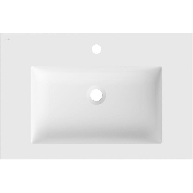 Mexen Otis мивка вградена в плот 71 x 46,5 см, бяла мат - 25187001