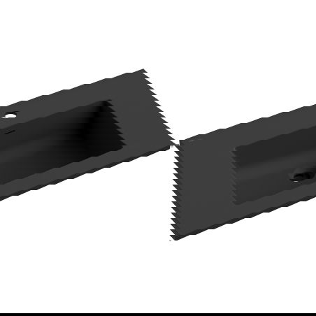 Mexen Otis вградена в плот мивка 71 x 46,5 cm, черен мат - 25187071