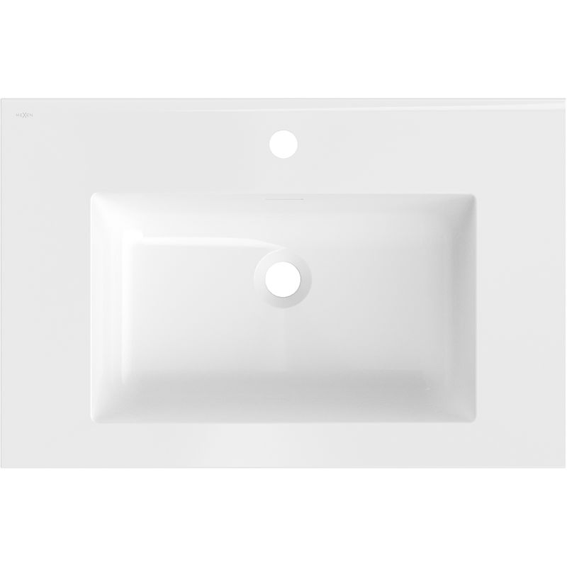 Mexen Otis вградена в плот мивка 71 x 46,5 cm, бял гланц - 25187000