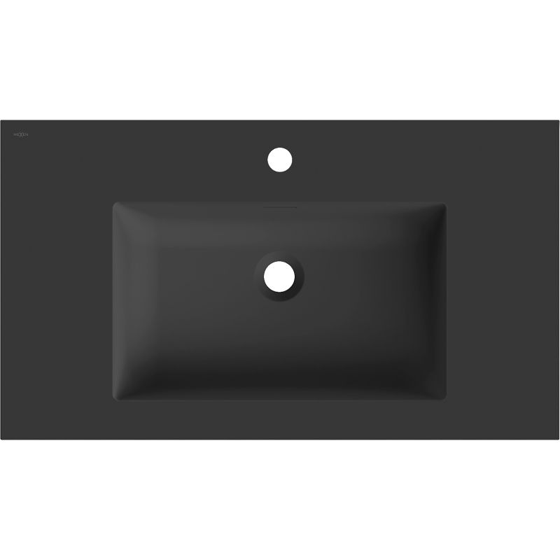 Mexen Otis умивалник вграден в плот 81 x 46,5 см, черен мат - 25188071