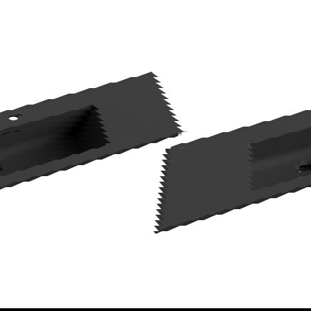 Mexen Otis мивка вградена в плот 91 x 46,5 см, черна мат - 25189071