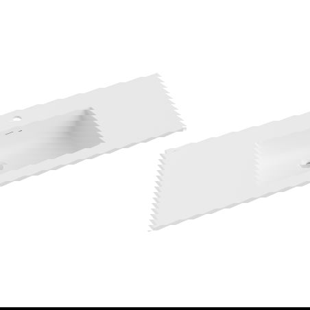 Mexen Otis умивалник вграден в плот 101 x 46,5 см, бял мат - 25181001