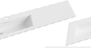 Mexen Otis мивка вградена в плот, лява 101 x 46,5 см, бяла мат - 25181001L