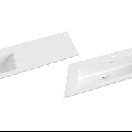 Mexen Otis мивка за вграждане в плот лява 101 x 46,5 cm, бял гланц - 25181000L