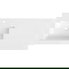 Mexen Otis мивка за вграждане в плот лява 101 x 46,5 см, бял гланц - 25181000L
