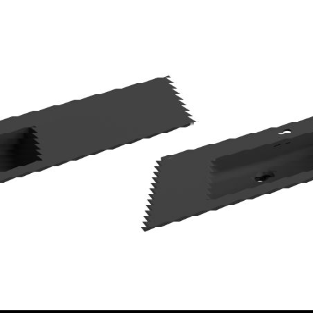 Mexen Otis мивка вдлъбната в плота лява 121 x 46,5 см, черна мат - 25181271L