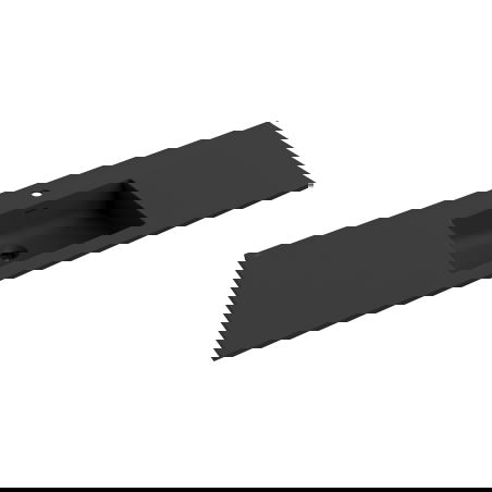 Mexen Otis мивка, вградена в плот 141 x 46,5 cm, черна мат - 25181471