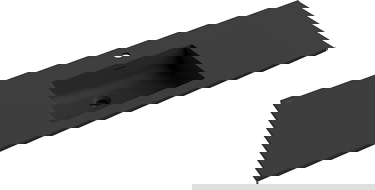 Mexen Otis мивка, вградена в плот 141 x 46,5 cm, черна мат - 25181471