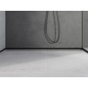 Mexen Line-B преден душов профил 180 см, черен - 187003180U