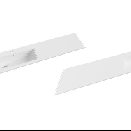 Mexen Otis мивка вградена в плот 161 x 46,5 см, бяла мат - 25181601