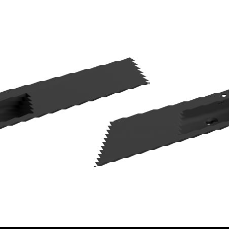 Mexen Otis мивка за вграждане в плот лява 161 x 46,5 см, черен мат - 25181671L