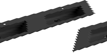 Mexen Otis двойна мивка вградена в плот 141 x 46,5 cm, черна мат - 25181471D