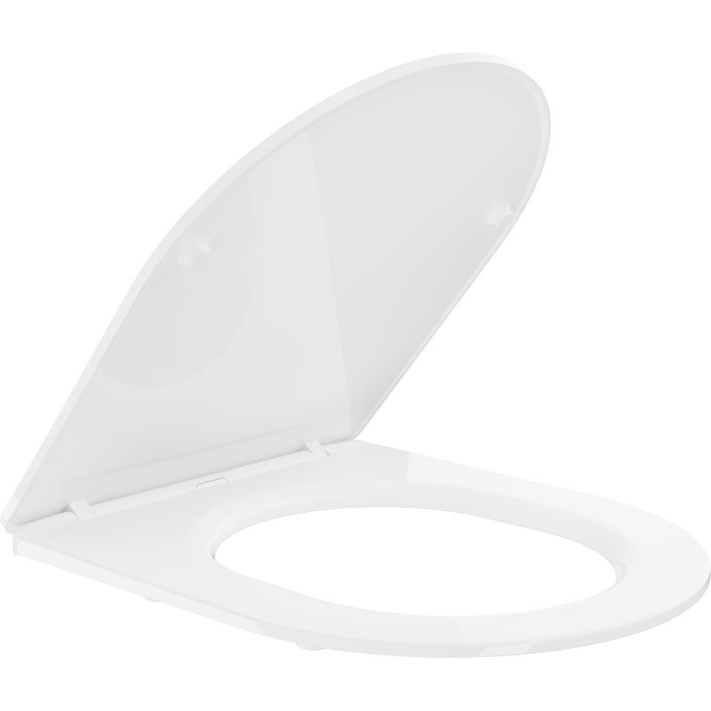 Mexen седалка бавно падаща slim, дуропласт, бял гланц - 39224000