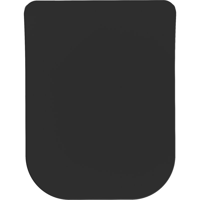 Mexen Teo тънка седалка със забавено падане, дуропласт, черен гланц - 39851085