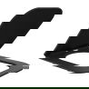 Mexen Teo седалка с меко затваряне slim, дуропласт, черна мат - 39060185