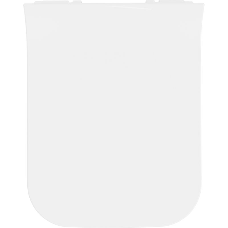 Mexen тънка бавно падаща седалка, дуропласт, бял гланц - 39080100