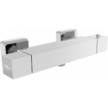 Mexen Cube термостатичен душ батерия, хром - 77200-00