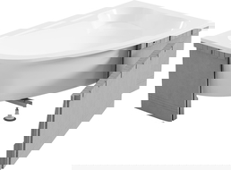 Mexen X-ST стиропорен корпус за ъглова вана 240 см, бял - 55022-00