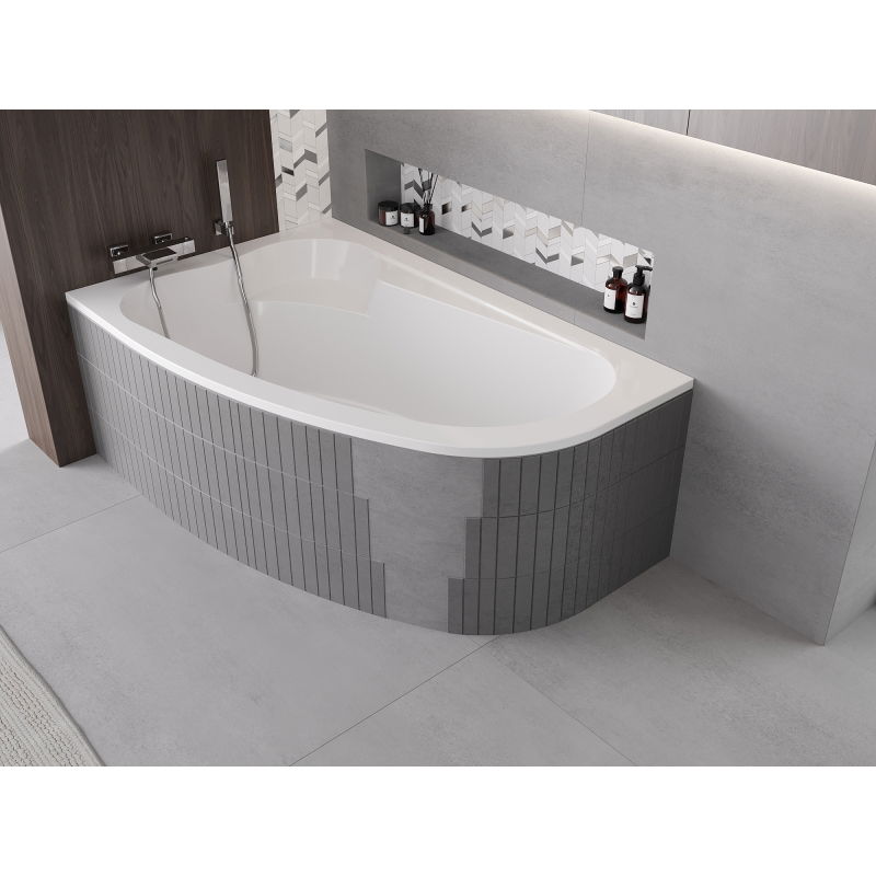 Mexen X-ST стиропорна обшивка за ъглова вана 240 см, бяла - 55022-00