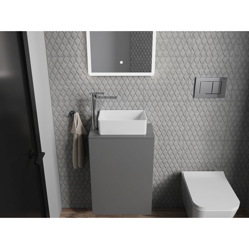 Mexen Nadia умивалник върху плот 36 x 23 cm, бял - 21613600