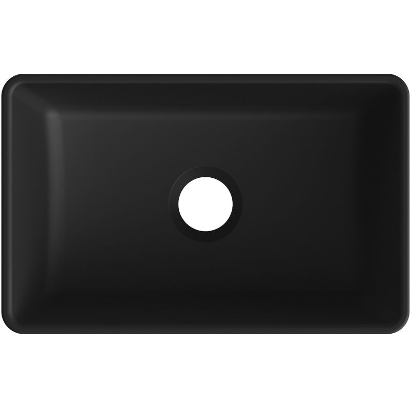Mexen Nadia умивалник върху плот 36 x 23 cm, черен мат - 21613685