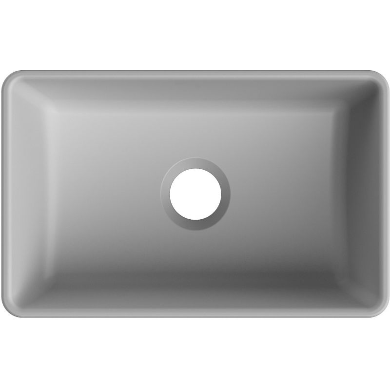 Mexen Nadia плот умивалник 36 x 23 см, светлосив мат - 21613661