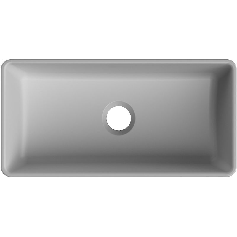 Mexen Nadia умивалник над плот 46 x 23 см, светло сив мат - 21614661