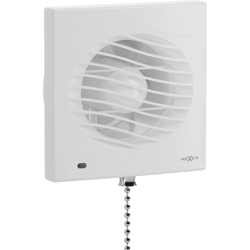 Mexen DXS 120 вентилатор за баня с превключвател, бял - W9603-125K-00