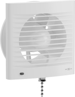 Mexen EXS 120 вентилатор за баня, въжен ключ, бял - W9604-125K-00