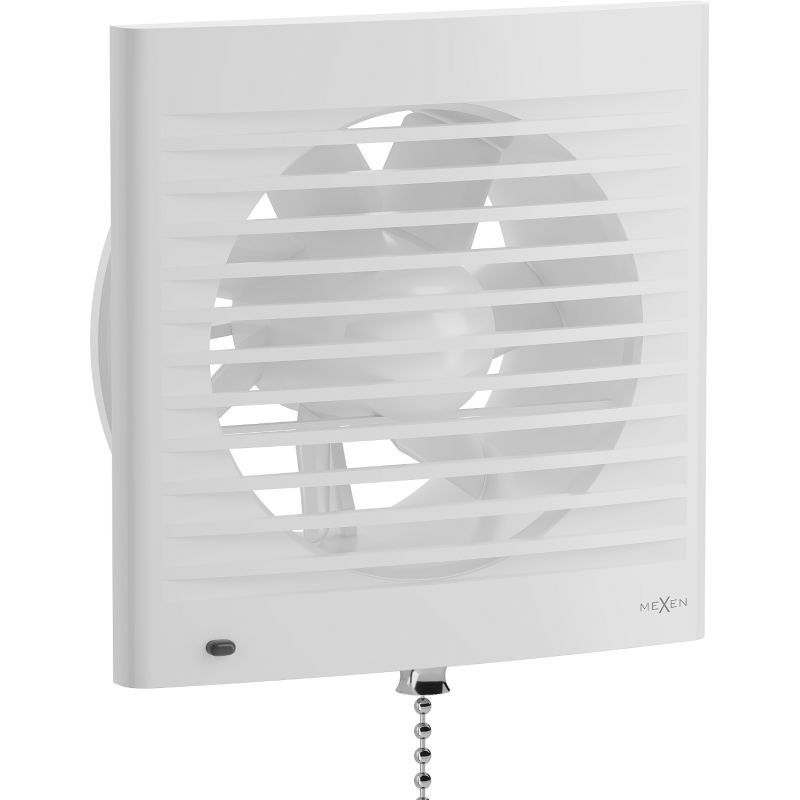 Mexen EXS 150 вентилатор за баня, въжен ключ, бял - W9604-150K-00