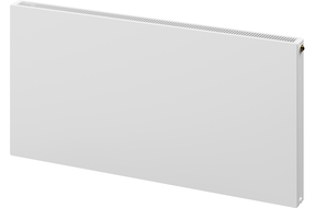 Mexen Flat CCF21 панелен радиатор 400 x 1100 mm, долно централно свързване, 874 W, бял - W6C21F-040-110-00