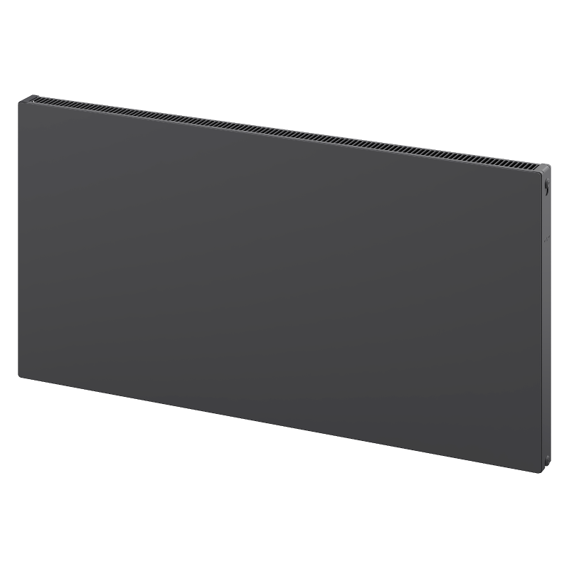 Mexen Flat CF11 панелен радиатор 400 x 1000 мм, странично свързване, 555 W, антрацит - W411F-040-100-66
