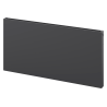 Mexen Flat CF11 панелен радиатор 400 x 1000 мм, странично свързване, 555 W, антрацит - W411F-040-100-66