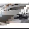 Mexen Line CL21 плочен радиатор 400 x 400 mm, странично свързване, 318 W, антрацит - W421L-040-040-66