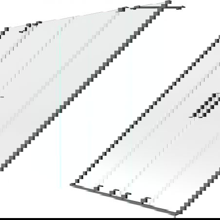 Mexen Velar Дуо параван за вана 2-крилен плъзгащ се 160 x 150 см, прозрачен,