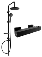 Mexen Cube Ерик външен душ комплект с душ глава и термостатичен душ