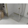 Mexen Lima сгъваем душ кабина 70 x 90 см, прозрачен, златен - 856-070-090-50-00