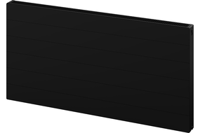 Панелен радиатор Mexen Line CL21 400 x 1100 мм, странично свързване, 874 W, черен - W421L-040-110-70