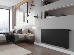 Mexen Flat CVF21 панелен радиатор 400 x 1200 мм, долно свързване, 953 W, черен - W621F-040-120-70