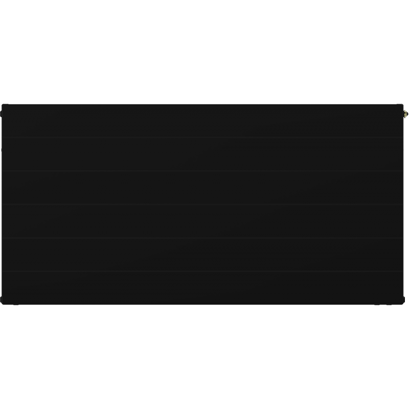 Mexen Line CVL21 плосък радиатор 400 x 1600 mm, долно свързване, 1270 W, черен - W621L-040-160-70