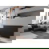 Mexen Line CCL11 плочен радиатор 400 x 1500 mm, долно централно свързване, 833 W, черен - W6C11L-040-150-70