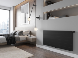 Панелен радиатор Mexen Line CCL21 400 x 800 мм, долно централно свързване, 635 W, черен - W6C21L-040-080-70