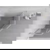 Mexen Exo петоъгълна душ кабина с врата 80 x 80 cm, прозрачна, хром - 812-080-080-01-00